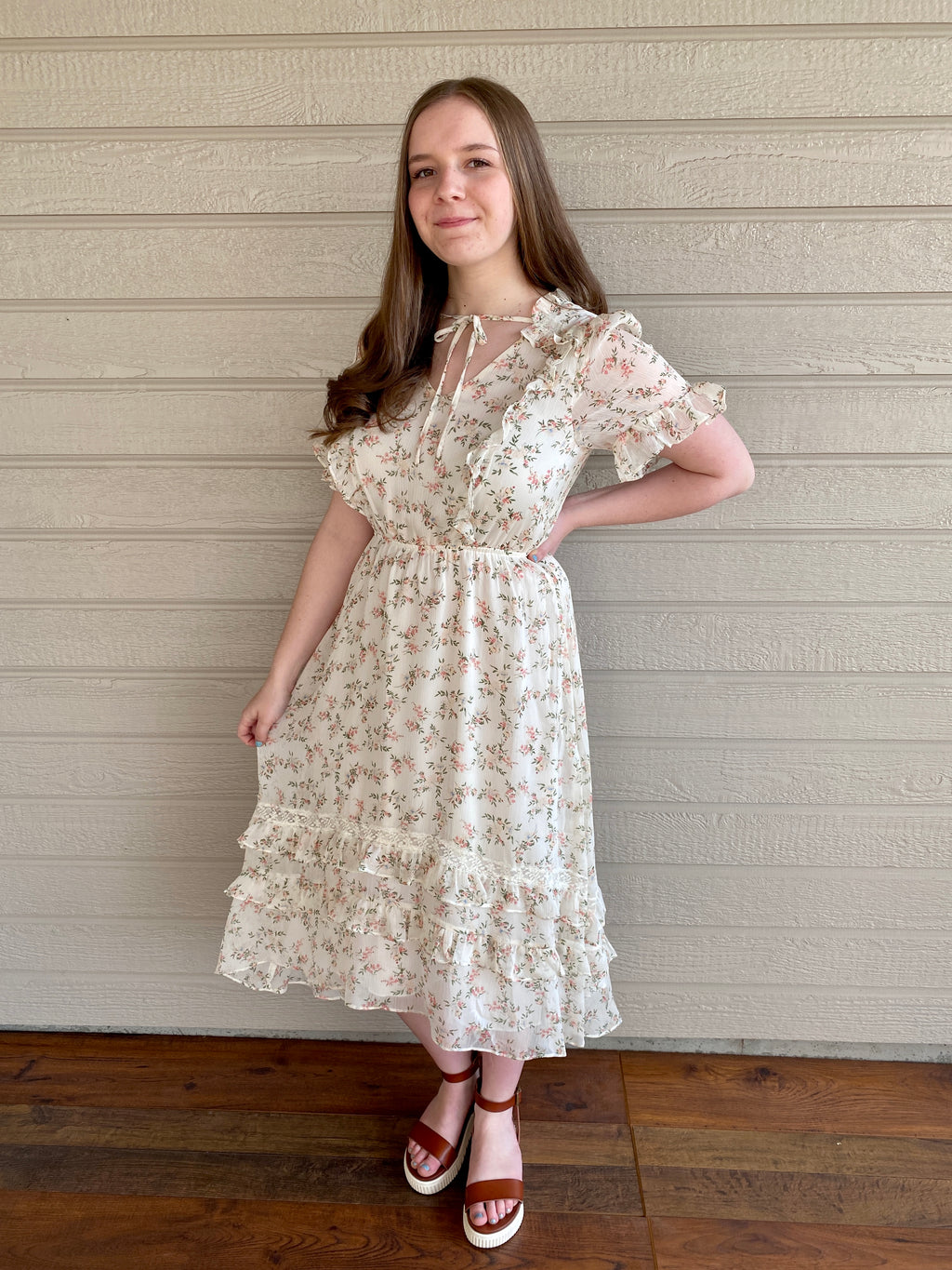 Jessica- Floral Dress